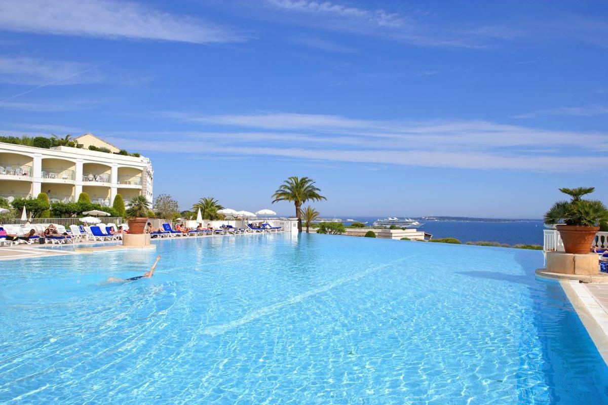 Exceptionnel Sur Cannes Vue Mer Piscine ภายนอก รูปภาพ
