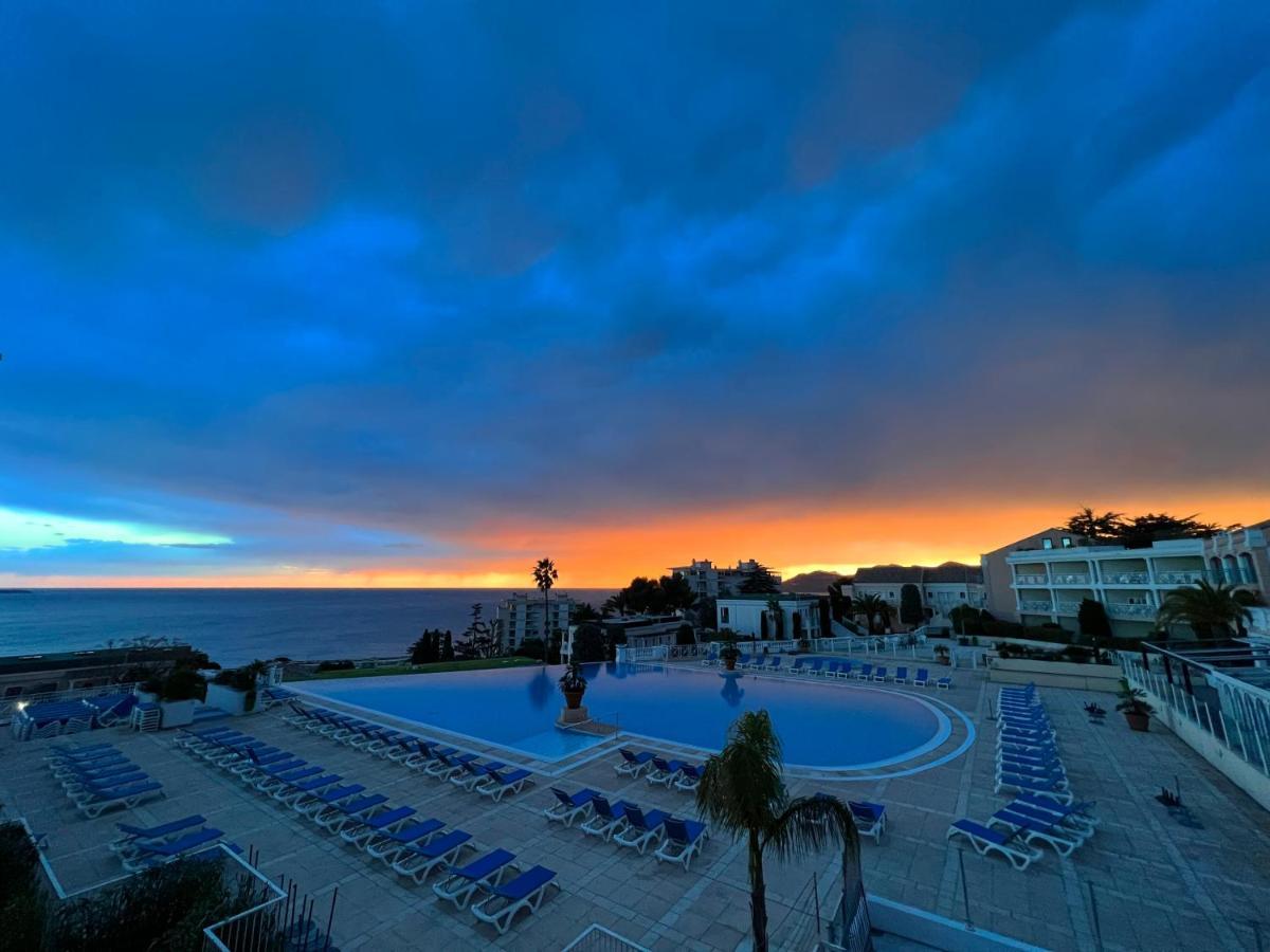 Exceptionnel Sur Cannes Vue Mer Piscine ภายนอก รูปภาพ